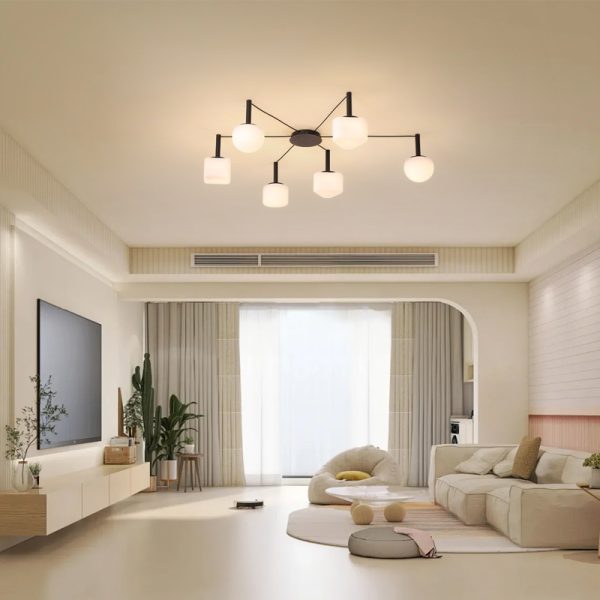 LBL348-Glass Shade Led Pendant Light - Image 2