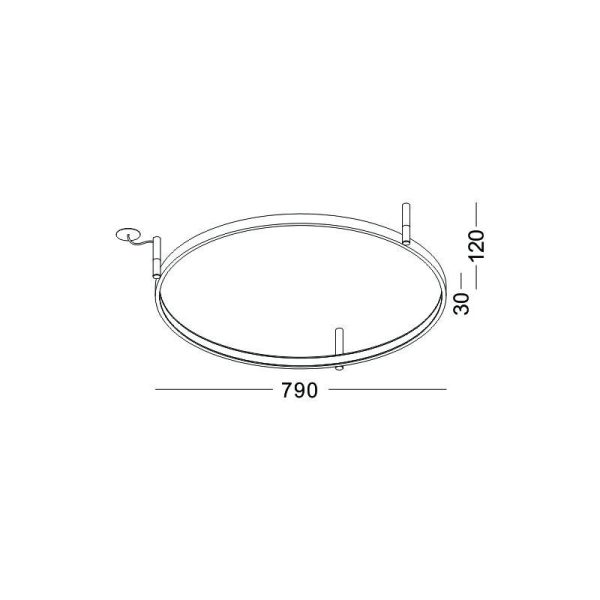 LBL354-Surface ring led ceiling light - Image 2