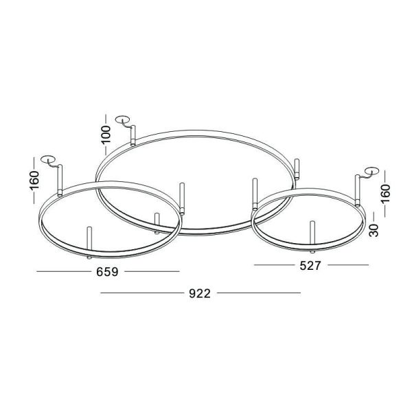 LBL356-Surface ring led ceiling light - Image 2