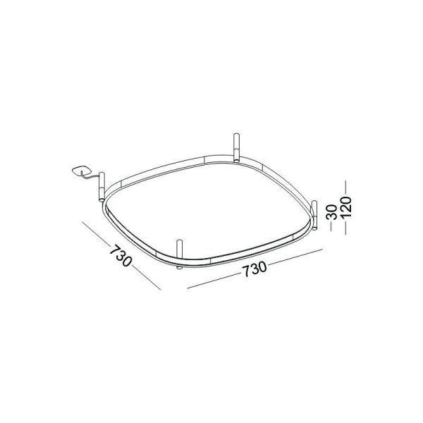 LBL359-Surface ring led ceiling light - Image 3