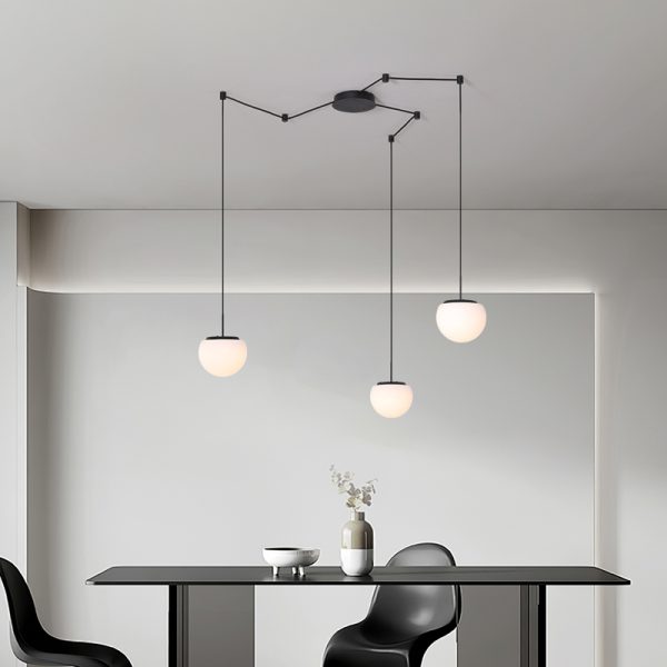 LPL419-Glass Shade Led Pendant Light - Image 2