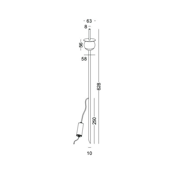 LFL078-3W Modern Style Led Outdoor Spike Light - Image 3