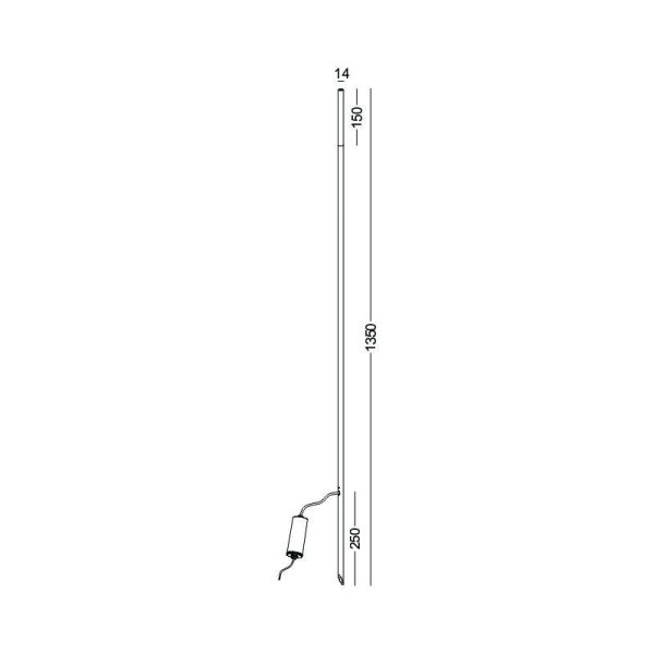 LFL081-WT-1W Modern Style Led Outdoor Path Lights - Image 3