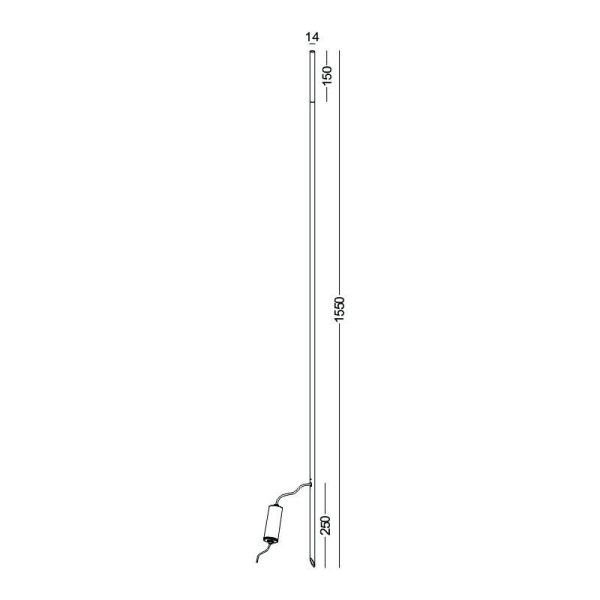 LFL082-BK-1W Modern Style Led Outdoor Path Lights - Image 3