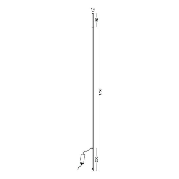 LFL083-BK-1W Modern Style Led Outdoor Path Lights - Image 3
