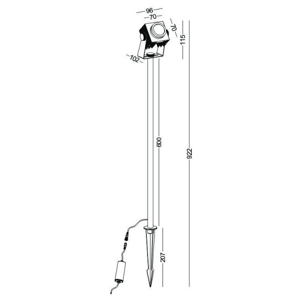 LSP256-12W Modern Style Led Outdoor Flood Light - Image 2
