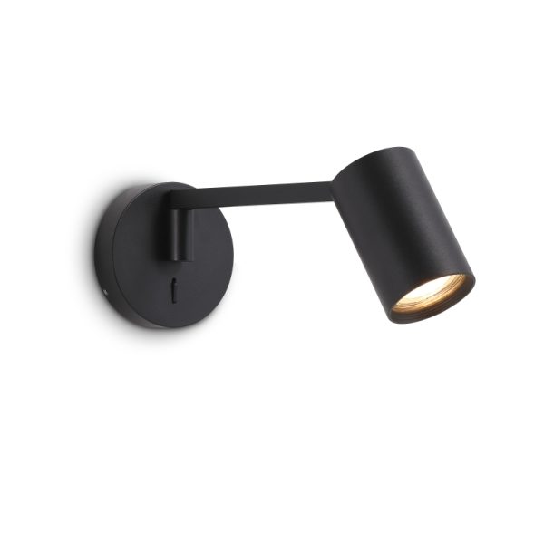 LWA502-BK-GU10 Lamp Modern Bedroom Bedside Reading Light