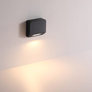 LWA534-BK-3W Outdoor Waterproof Led Wall Lights