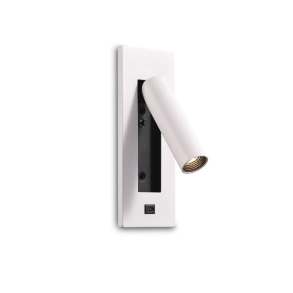 LWA546-WT-3W Modern Bedroom Bedside Led Reading Light