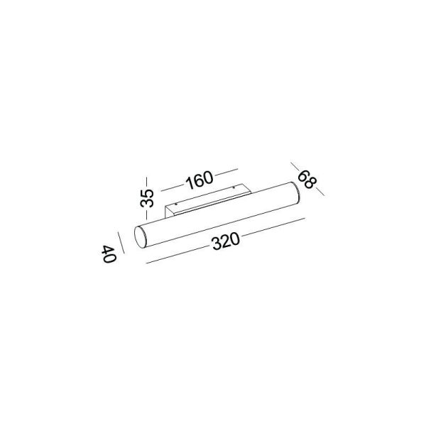 LWA560-WT-4W Modern Style IP44 Led Bathroom Mirror Light - Image 3