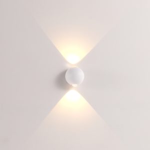LWA564-WT-2*1W led outdoor wall light