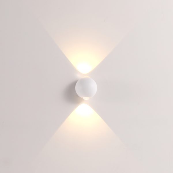 LWA564-WT-2*1W led outdoor wall light