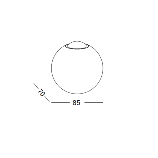 LWA567-WT-3W led outdoor wall light - Image 2