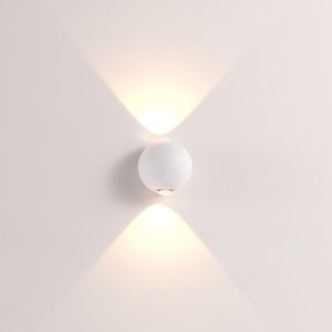 LWA568-WT-2*3W led outdoor wall light