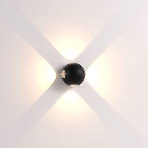 LWA570-BK-4*3W led outdoor wall light