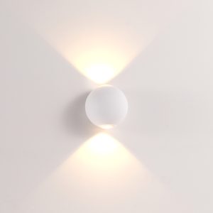 LWA572-WT-2*5W led outdoor wall light