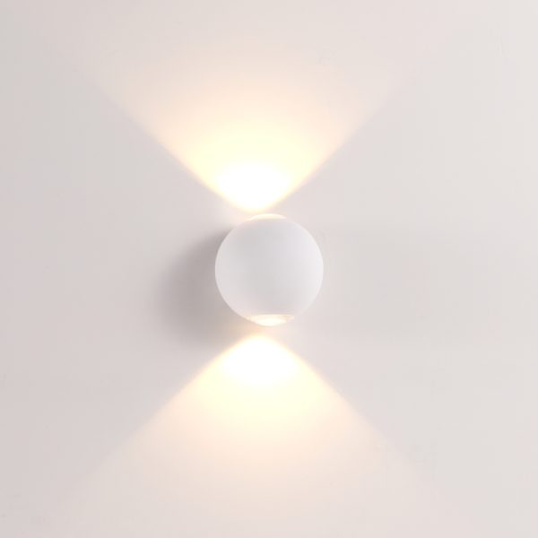 LWA572-WT-2*5W led outdoor wall light