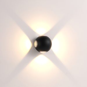 LWA574-BK-4*5W led outdoor wall light