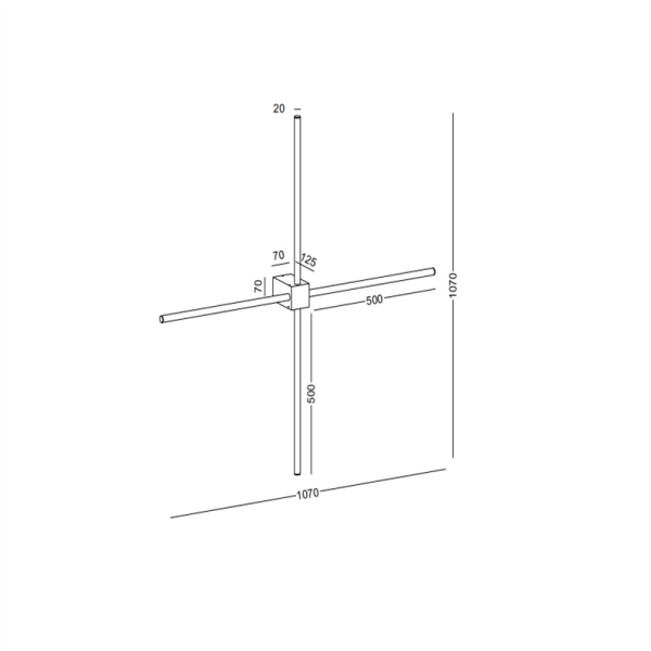 LWA577-20W outdoor led wall light - Image 3