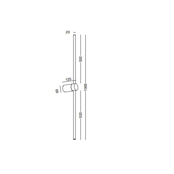 LWA579-12W outdoor led wall light - Image 3
