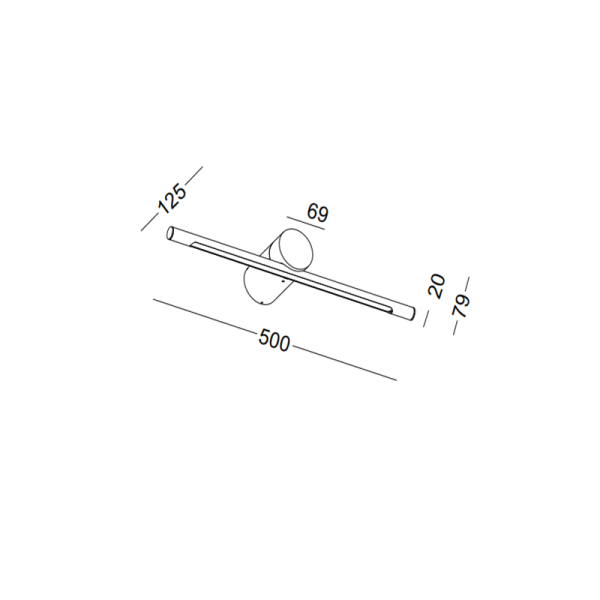 LWA581-6W outdoor led wall light - Image 2