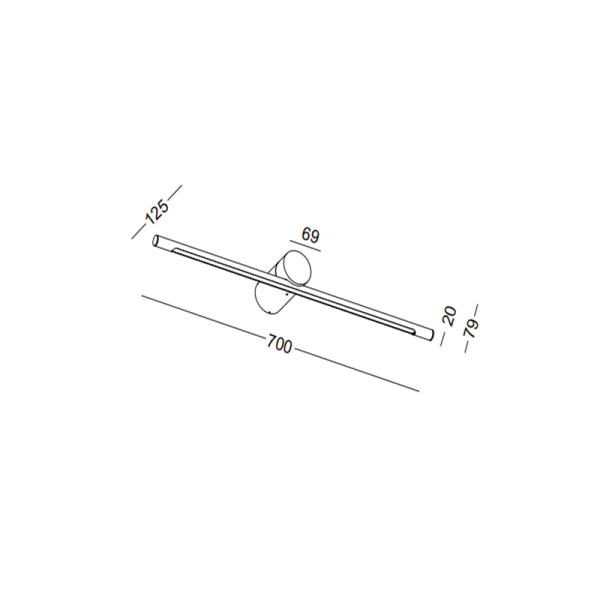 LWA582-8W outdoor led wall light - Image 3