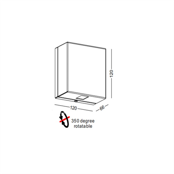 LWA583-Rotatable outdoor laser light - Image 2