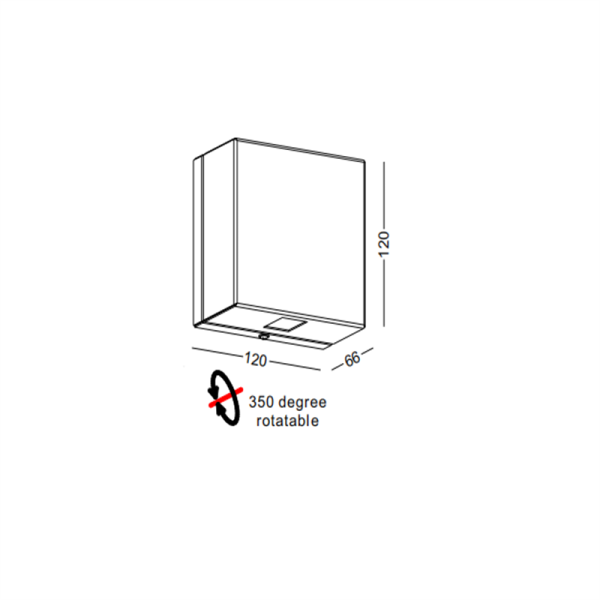 LWA584-Rotatable outdoor laser light - Image 2
