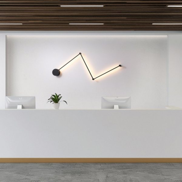 LWA585-BK-Lightbeat Series-15W led wall light - Image 2