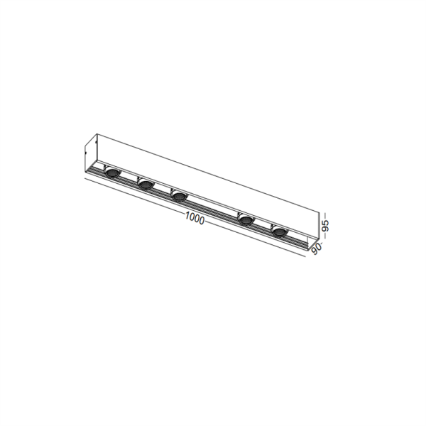 LBL108-5-WT-5*6W Modern Style Ceiling Surface Led Down Light - Image 2