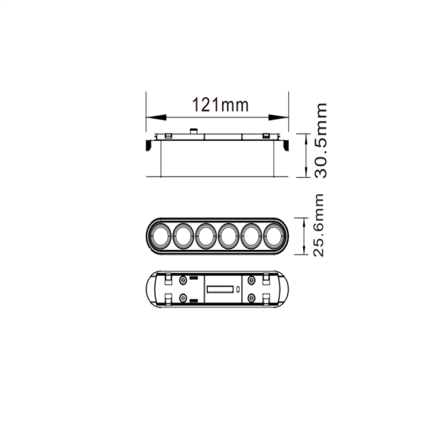 LSP730-6W-Modern Style Led Track Light - Image 2