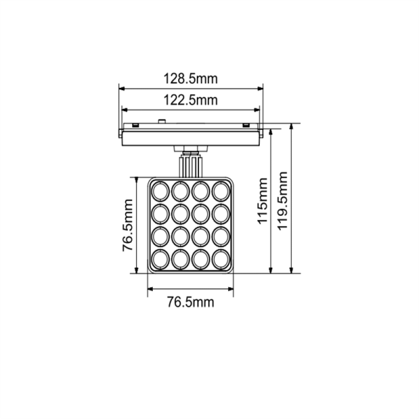 LSP748-16W-Modern Style Led Track Light - Image 2