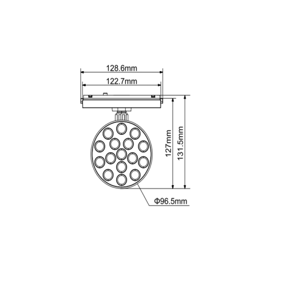 LSP749-16W-Modern Style Led Track Light - Image 2