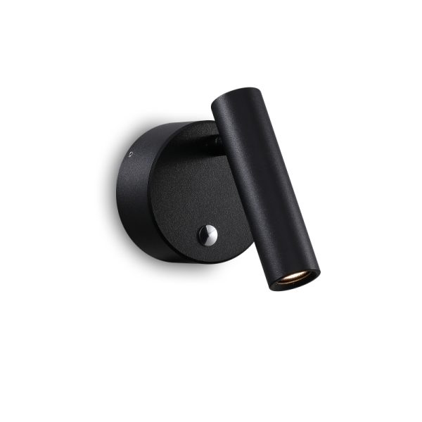 LWA593-BK-3W Modern Touch Switch Led Reading Light