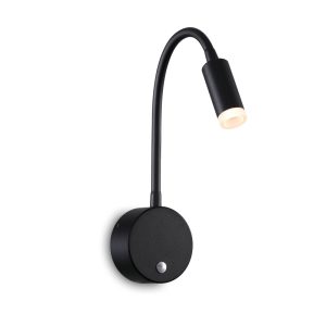 LWA594-BK-3W Modern Touch Switch Led Reading Light