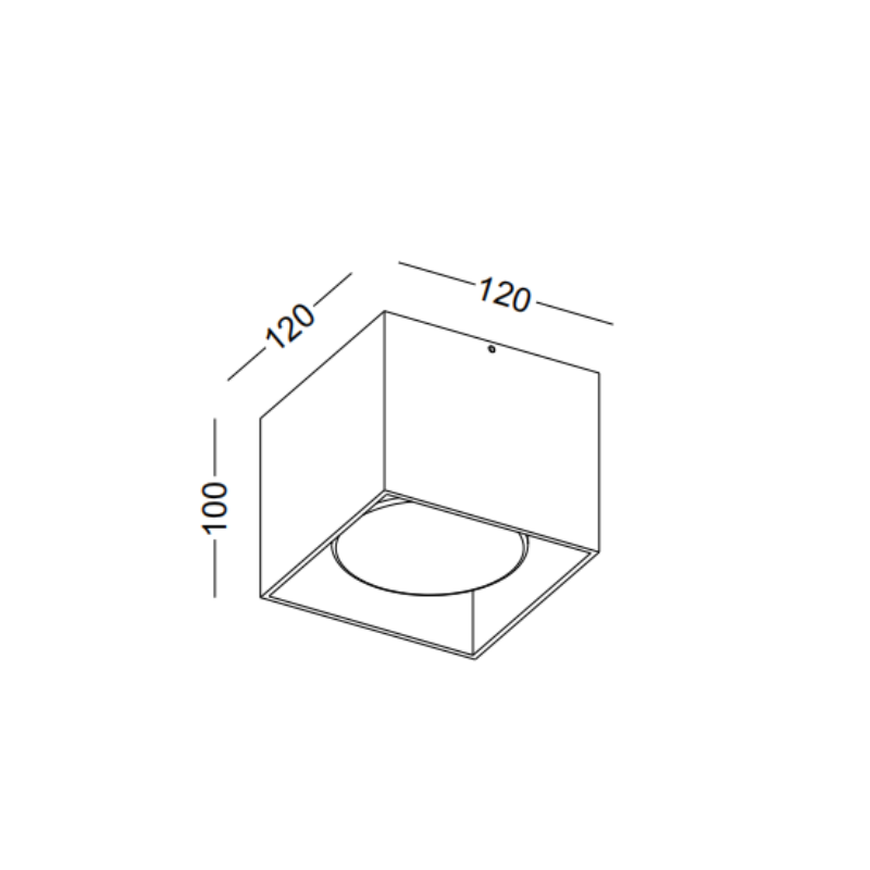LBL382-WT-10W Surface Down Light - Image 2