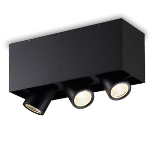 LBL396-BK-3*6W COB Surface Down Light