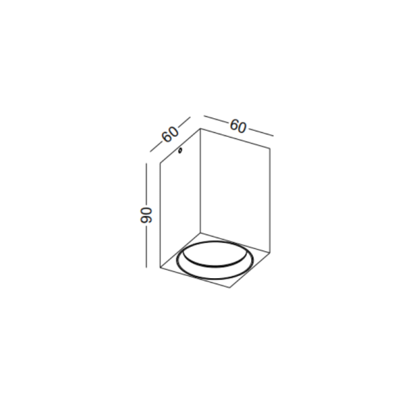 LBL506-BK-CR-5W COB Surface Downlights - Image 2