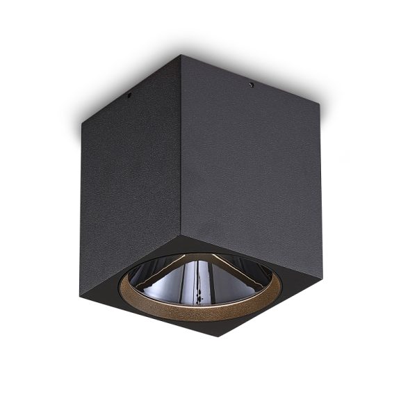 LBL507-BK-BK-12W COB Surface Downlights