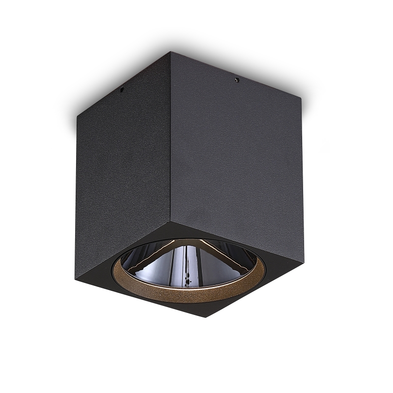 LBL507-BK-BK-12W COB Surface Downlights