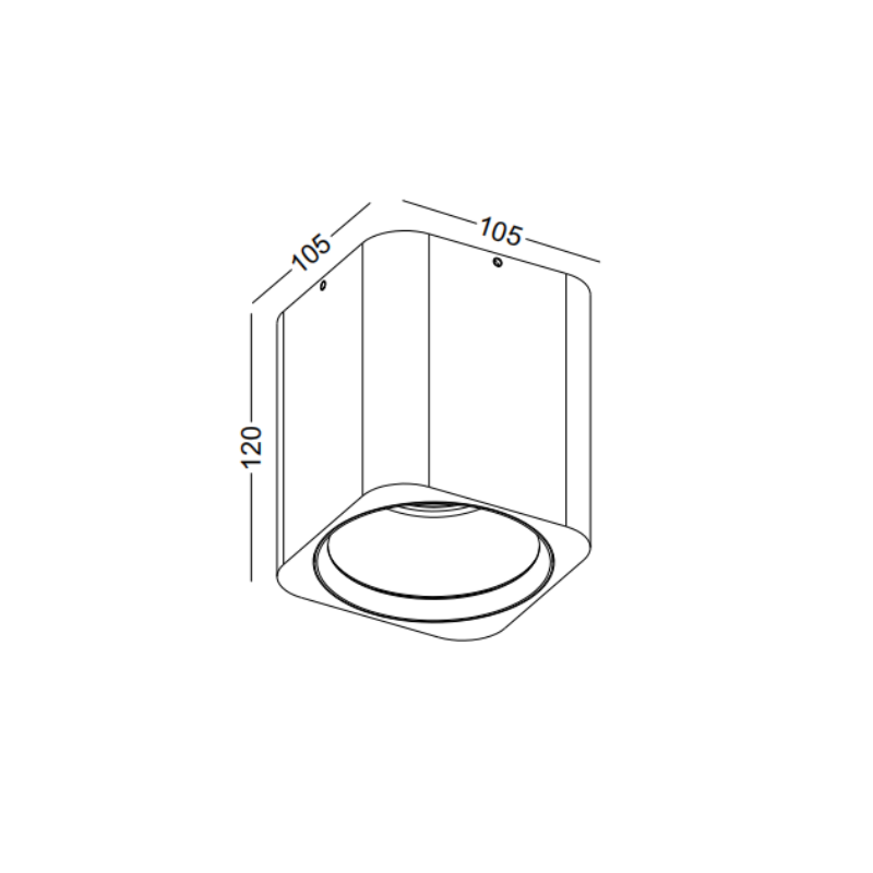 LBL509-WT-WT-12W COB Surface Downlights - Image 2