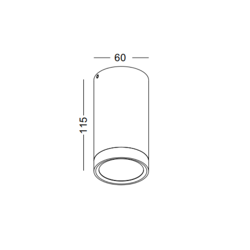LBL510-5W Cob Outdoor Ceiling Light - Image 2