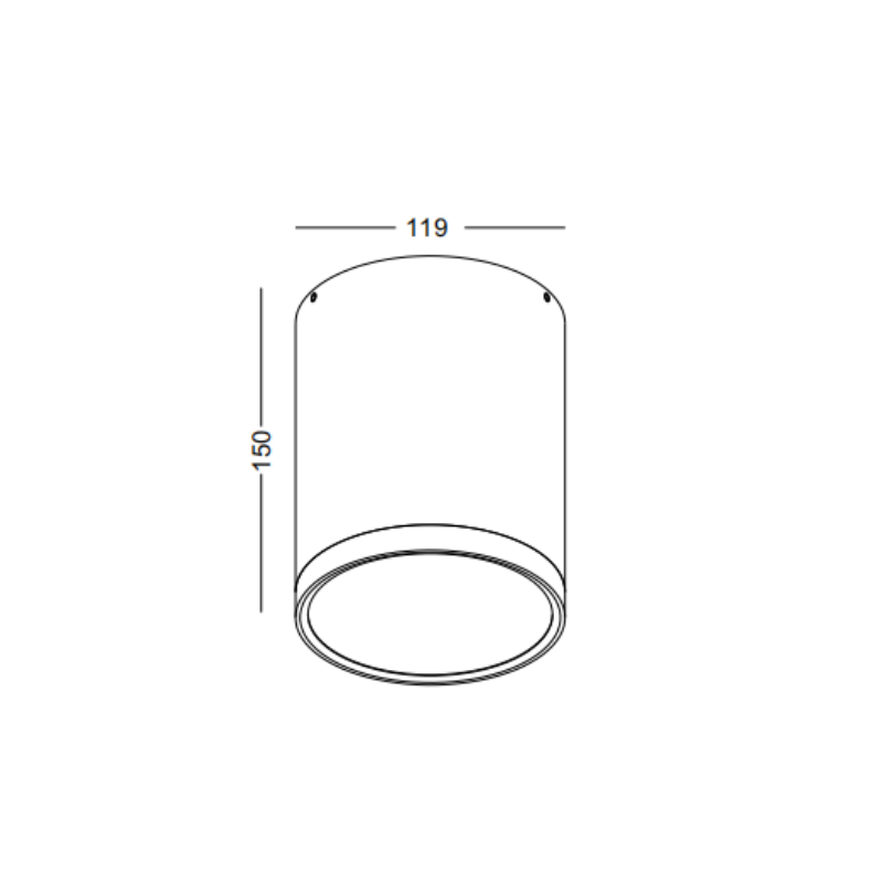 LBL513-18W Cob Outdoor Ceiling Light - Image 2