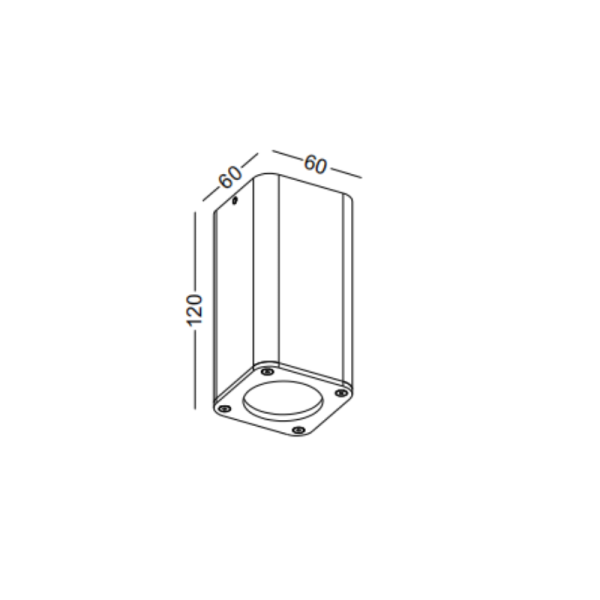 LBL517-5W Cob Outdoor Ceiling Light - Image 2