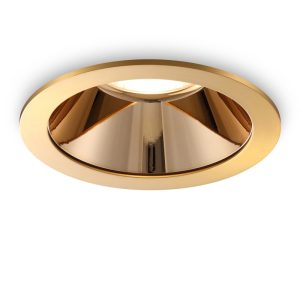 LDC477-GD-GD 24W Dia170mm gold casing gold Reflctor Led Recessed Ceiling Light
