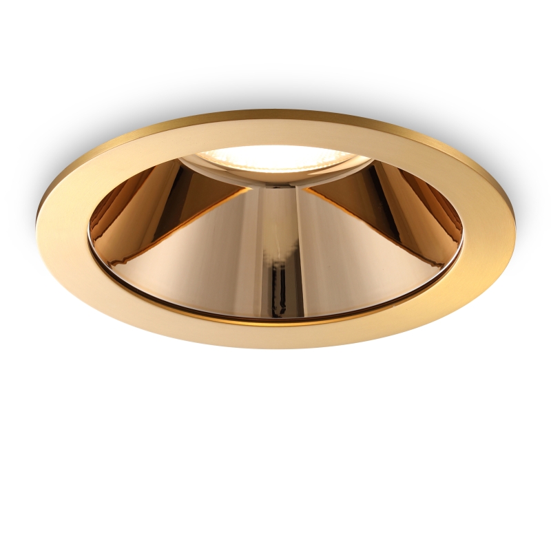 LDC477-GD-GD 24W Dia170mm gold casing gold Reflctor Led Recessed Ceiling Light
