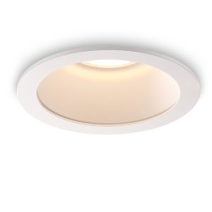 LDC477-WT-WT 24W Dia170mm White Casing Led Recessed Ceiling Light