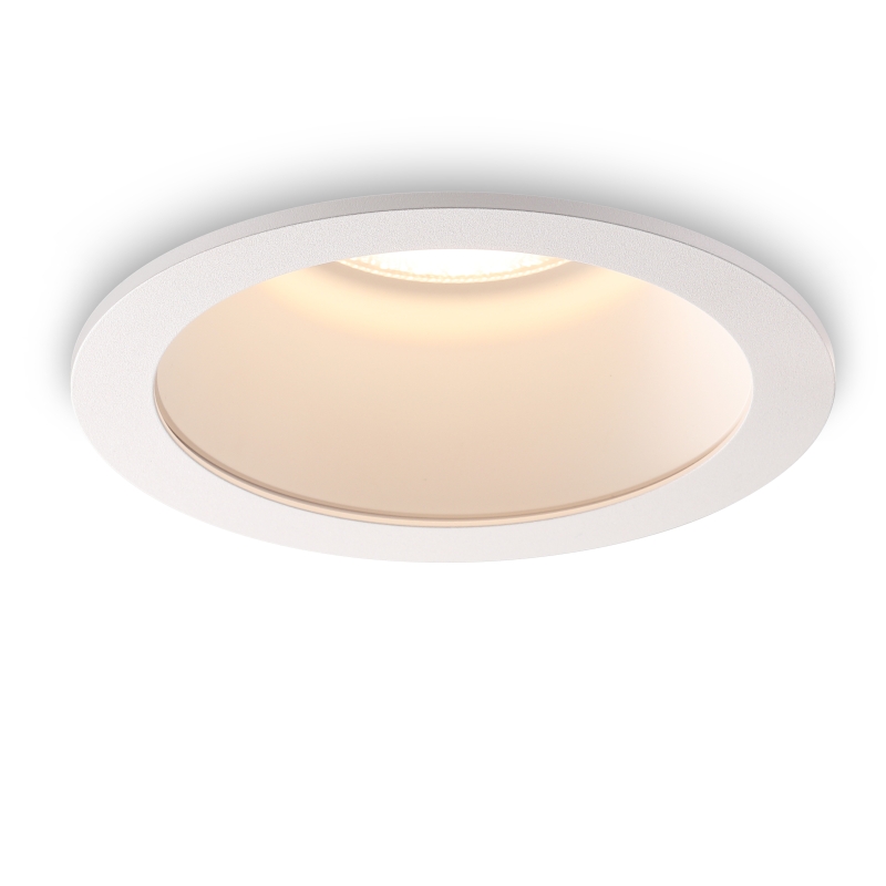 LDC477-WT-WT 24W Dia170mm White Casing Led Recessed Ceiling Light
