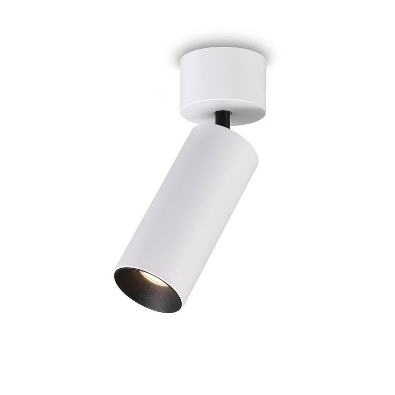 LSP729-WT 12W White Finish Led Spot Light Surface Mount