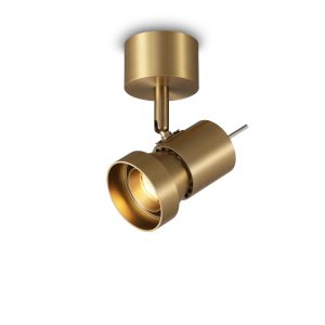 LSP760-BG 12W Gold Finish Led Spot Light Surface Mount